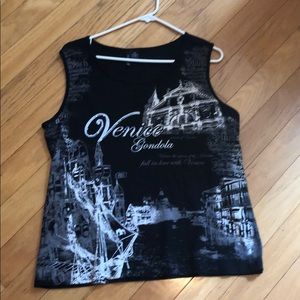Women’s 2X, New Directions black w/bling Venice